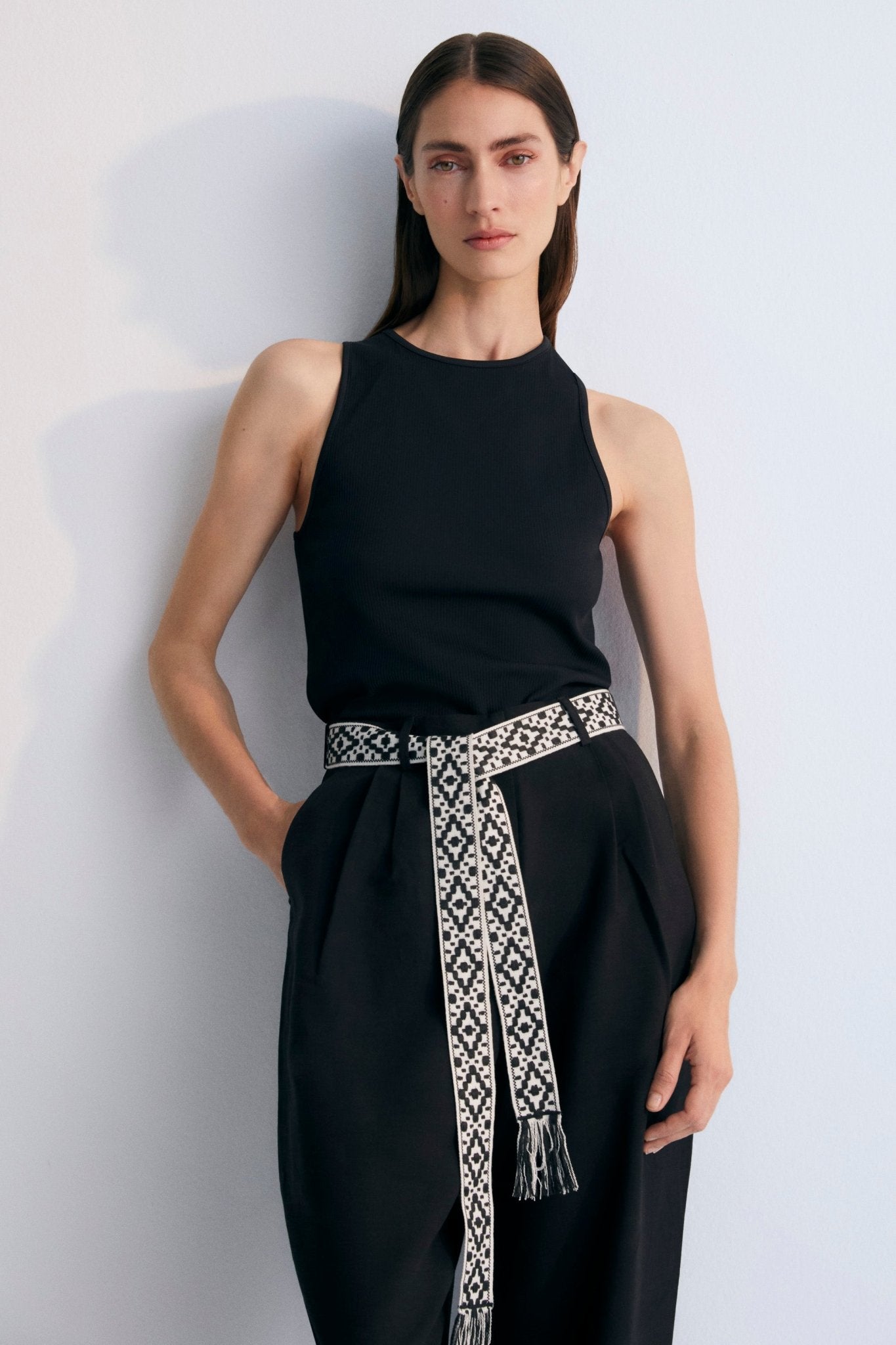 The New Society Orfeo t-shirt donna caviar cotone