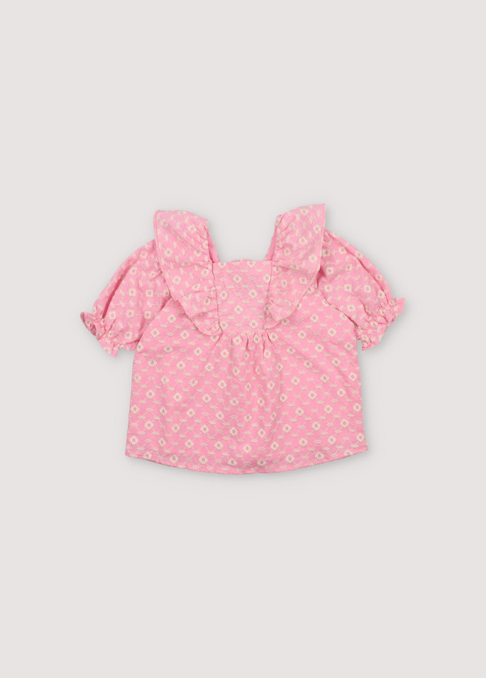 The New Society Isidora blusa hibiscus 6 anni voile