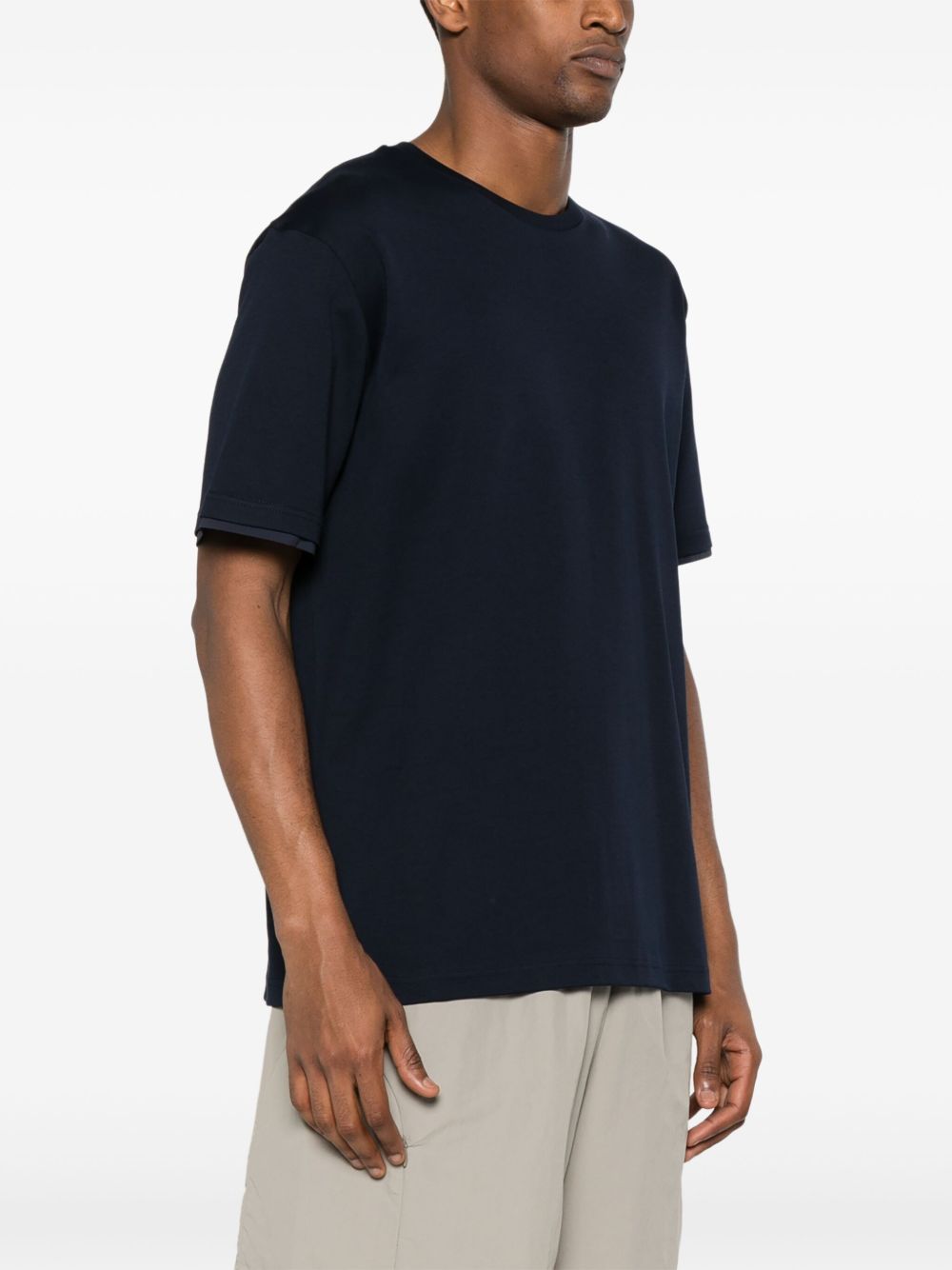 Herno JG00031UR t-shirt blu navy uomo