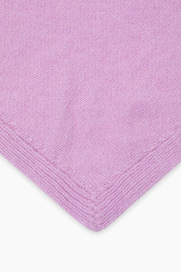The New Society Breeze bandana viola lana merino cashmere