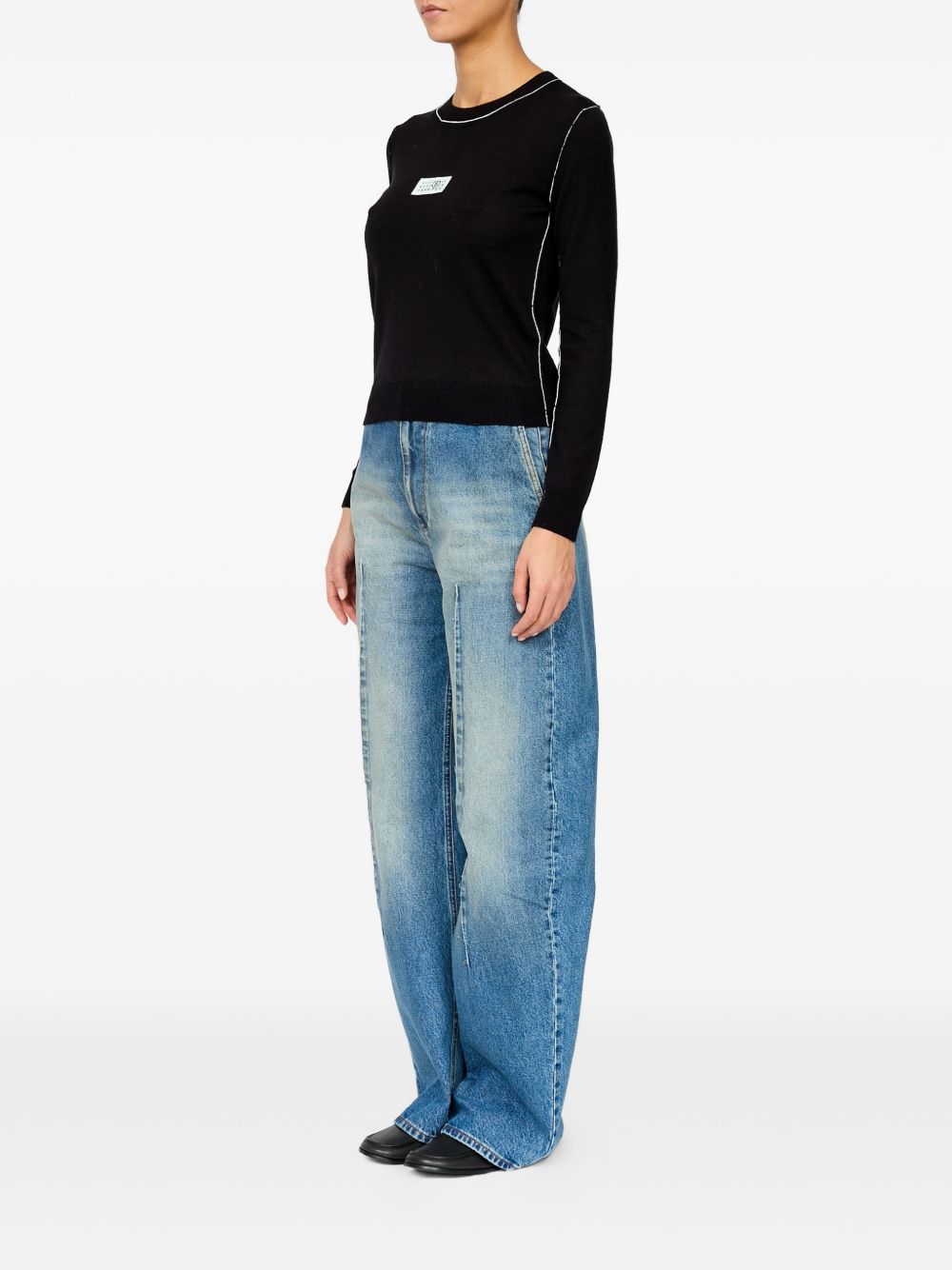 MM6 Maison Margiela S52HL0066 maglia donna invernale