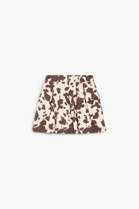 The New Society Dakota gonna bimba Cow Print denim cotone