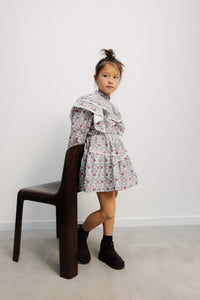 The New Society Nesta vestito donna cotone con rouches