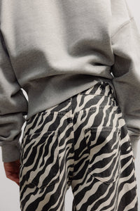 The New Society TNS Denim jeans teen animalier cotone bio
