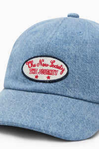 The New Society Ridge cappellino denim cotone