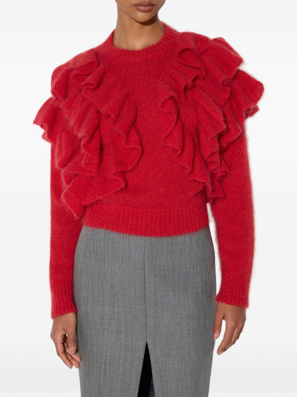 Elisabetta Franchi MK42T67E2 maglia donna rosso