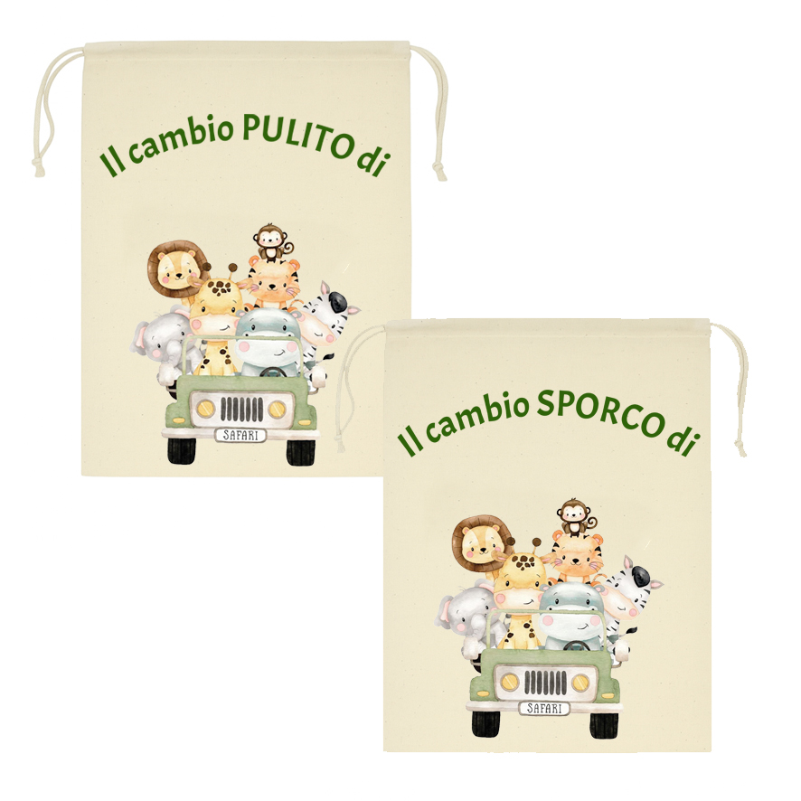 Mr. Gadgets Animali sacchetto asilo sporco pulito