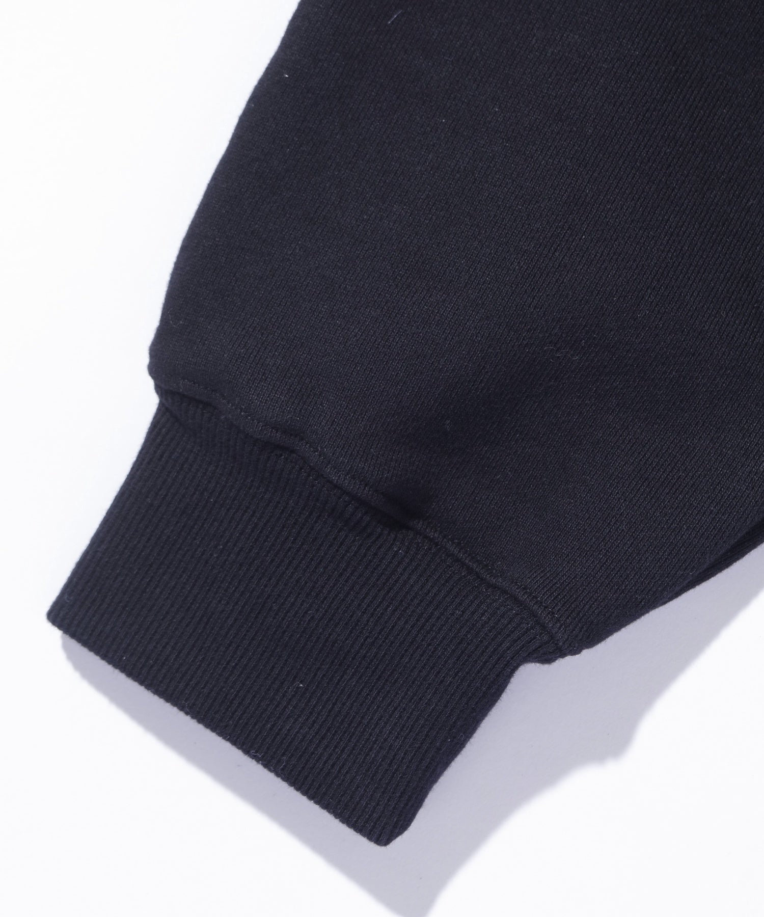 X-Large Chenille Slanted OG felpa cappuccio nera cotone