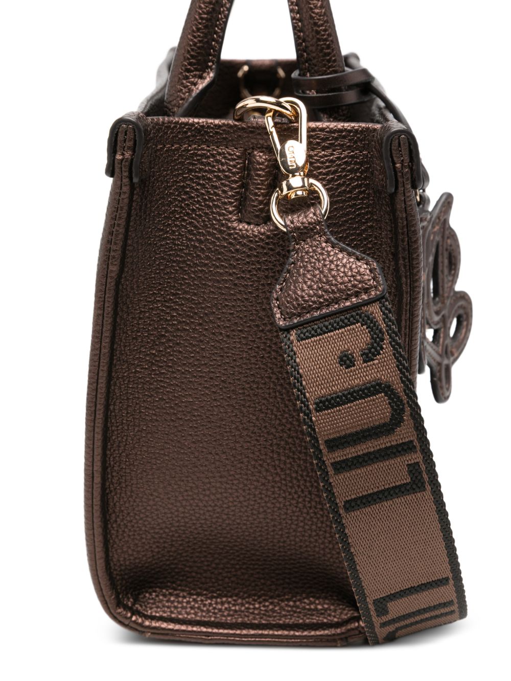 Liu Jo AF6192ES039 tote donna moro metallizzato