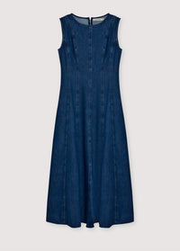 The New Society TNS Denim abito donna indigo denim cotone