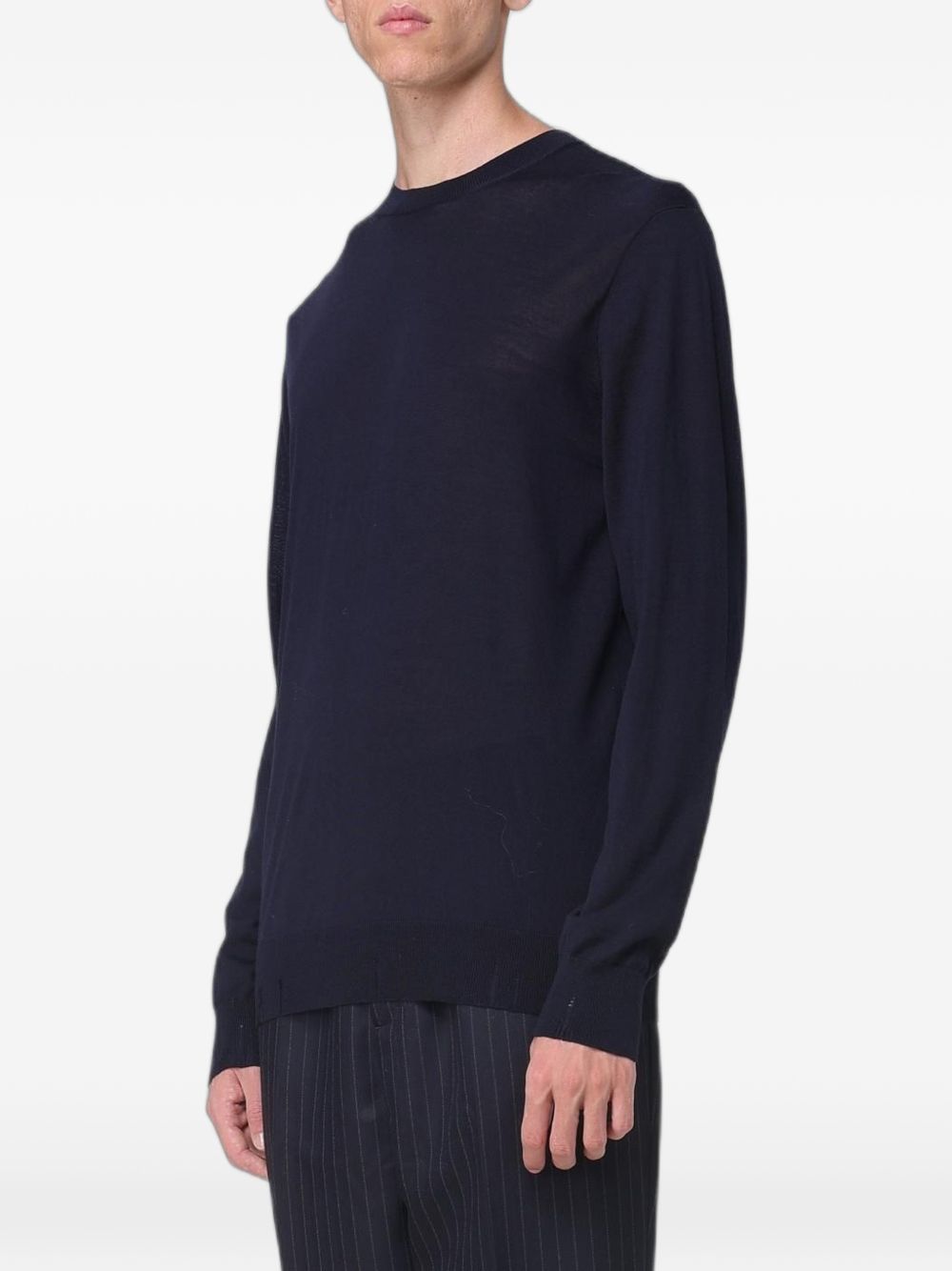 Golden Goose GMP00947 maglia uomo blu navy