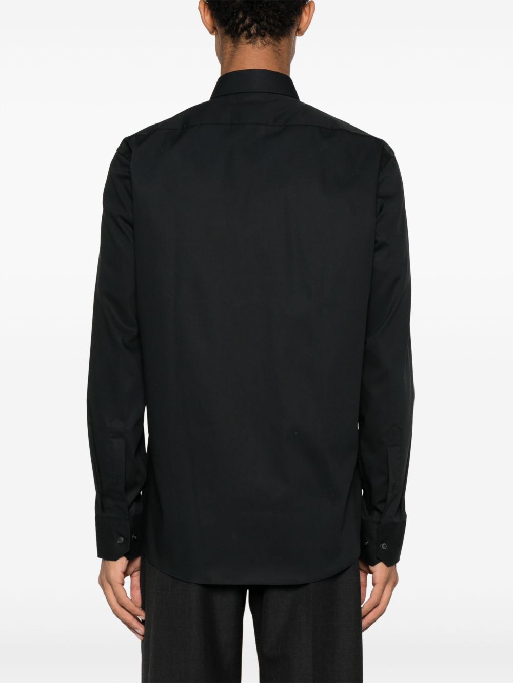 Boss 50473265 camicia uomo nera
