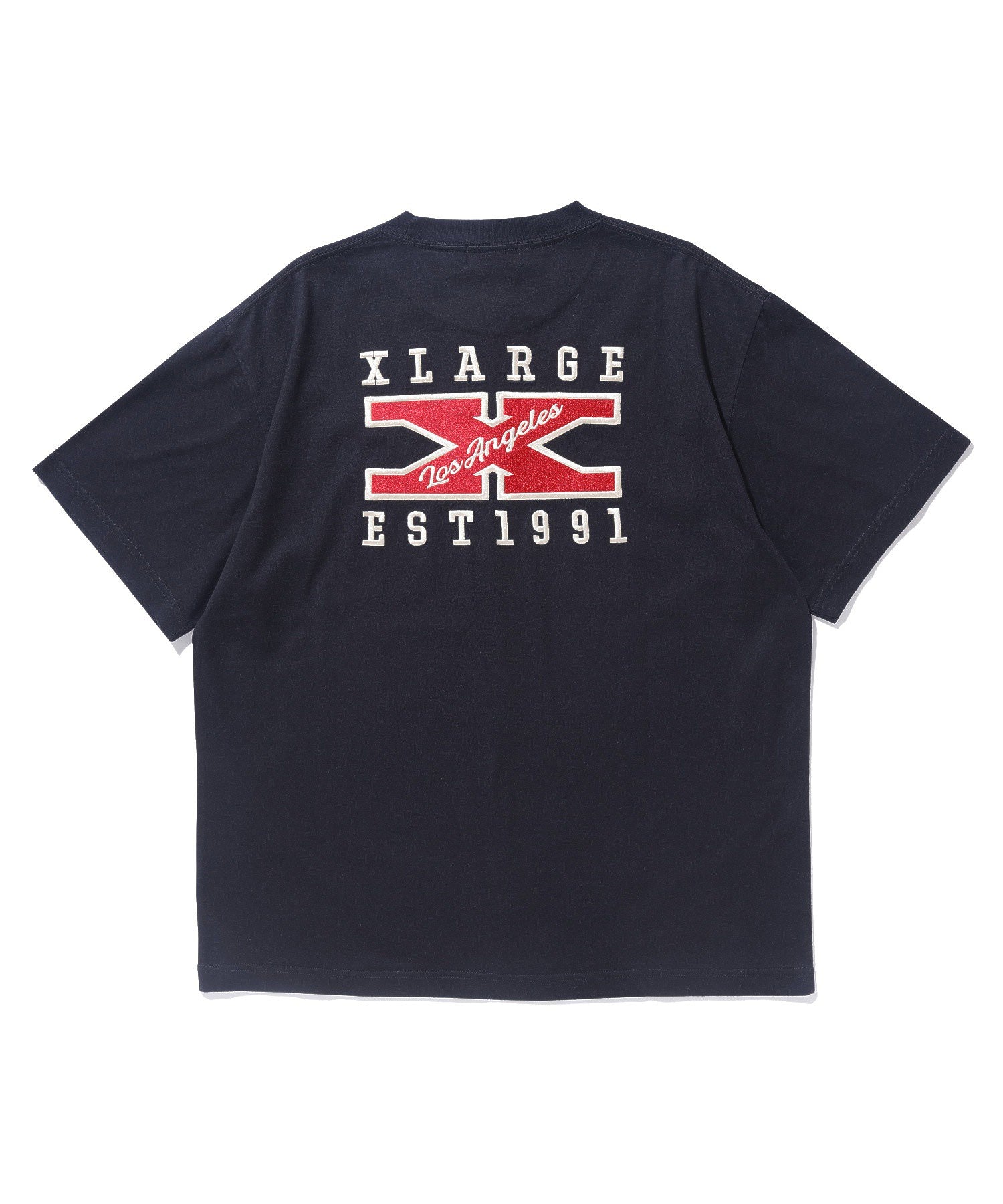 X-Large X Logo maglietta bianca cotone maniche corte