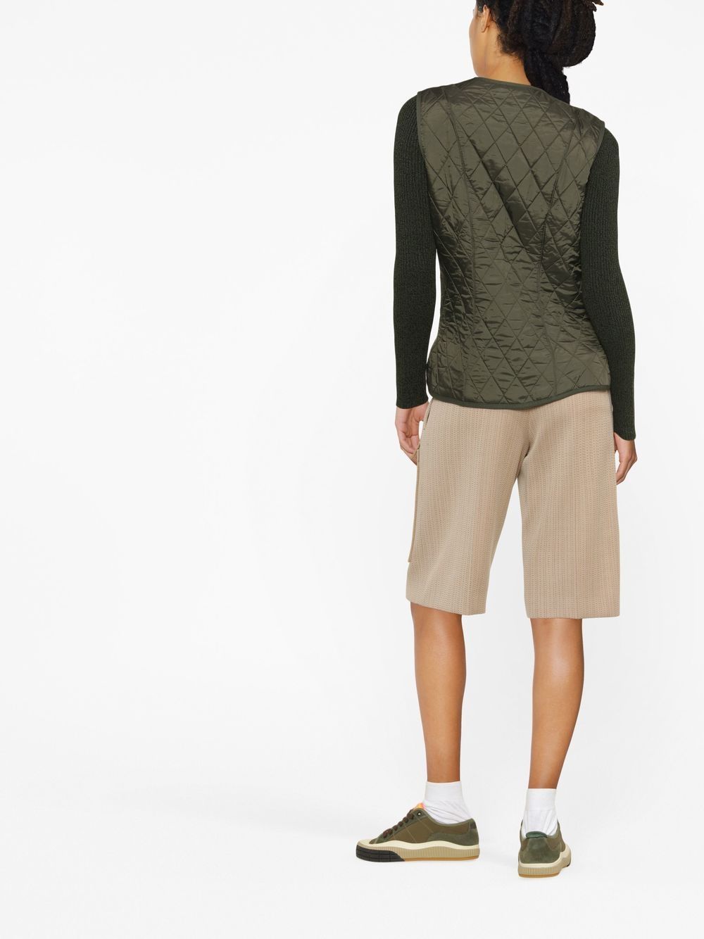 Barbour LLI0003 giubbotto verde dark olive donna