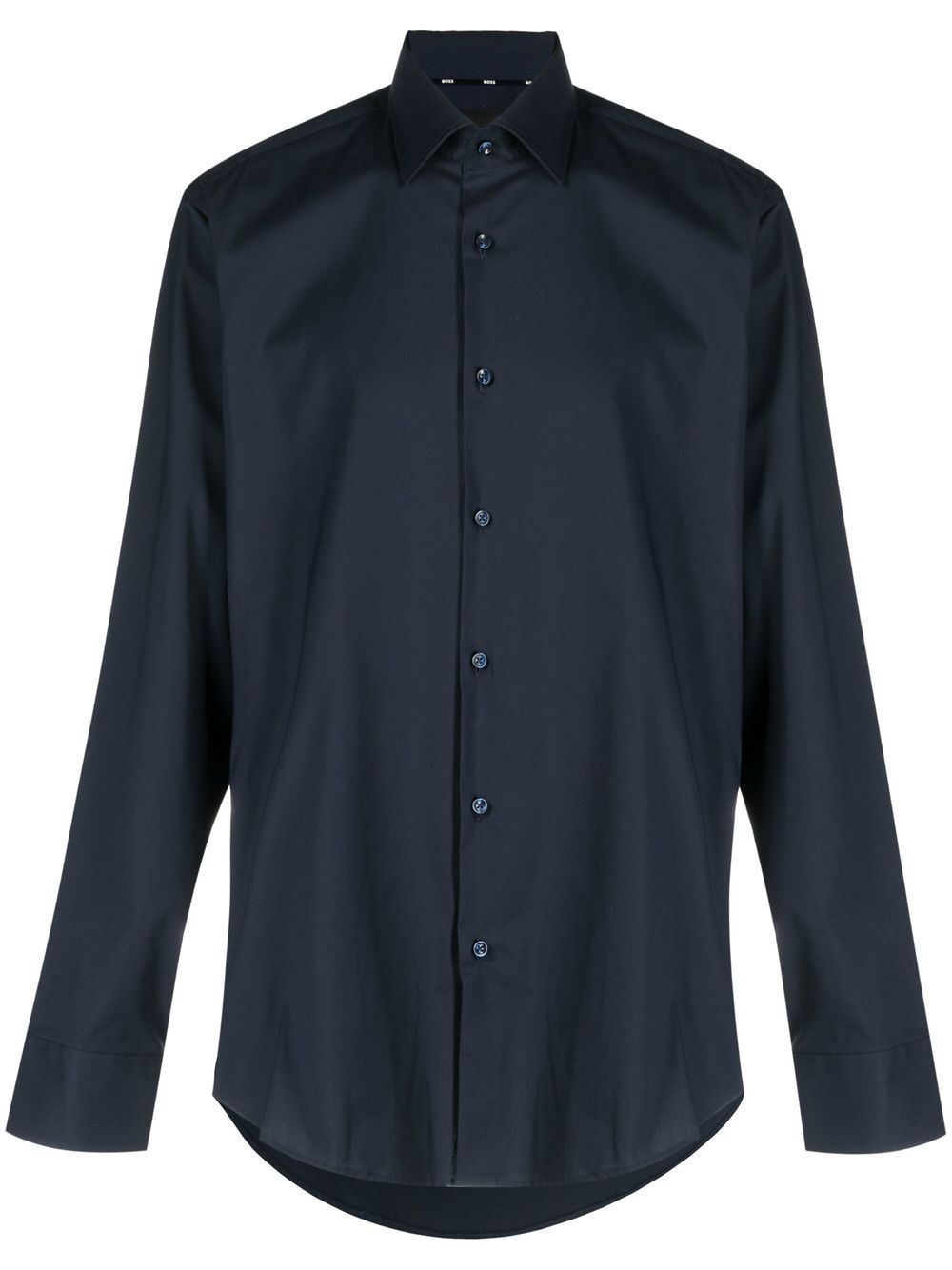 BOSS 50473265 Camicia Dark Blue collo grande