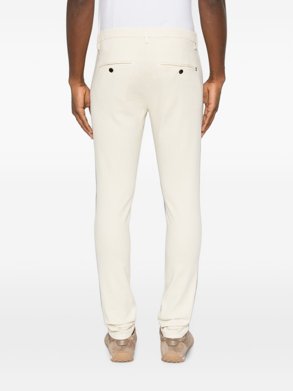 Dondup UP235 jeans uomo ivory beige
