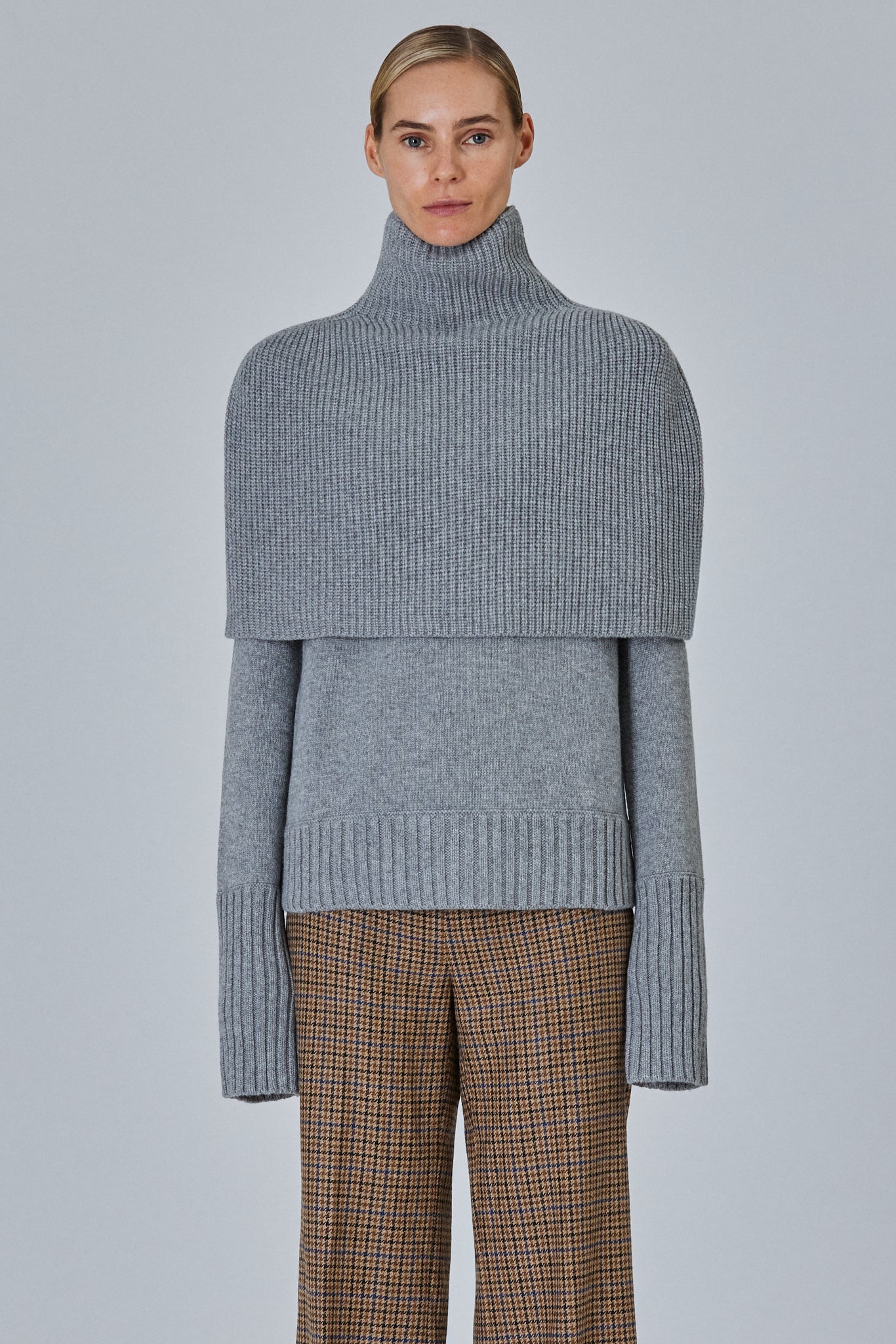 Sa Su Phi Cashmere Mini Cape mantella taglia unica cashmere