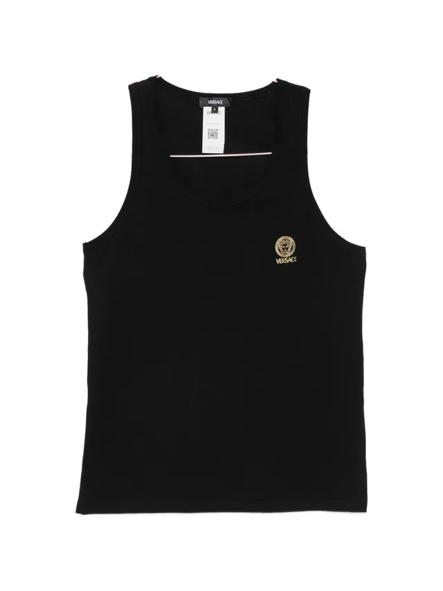 Versace AUU01012 Top Uomo Nero