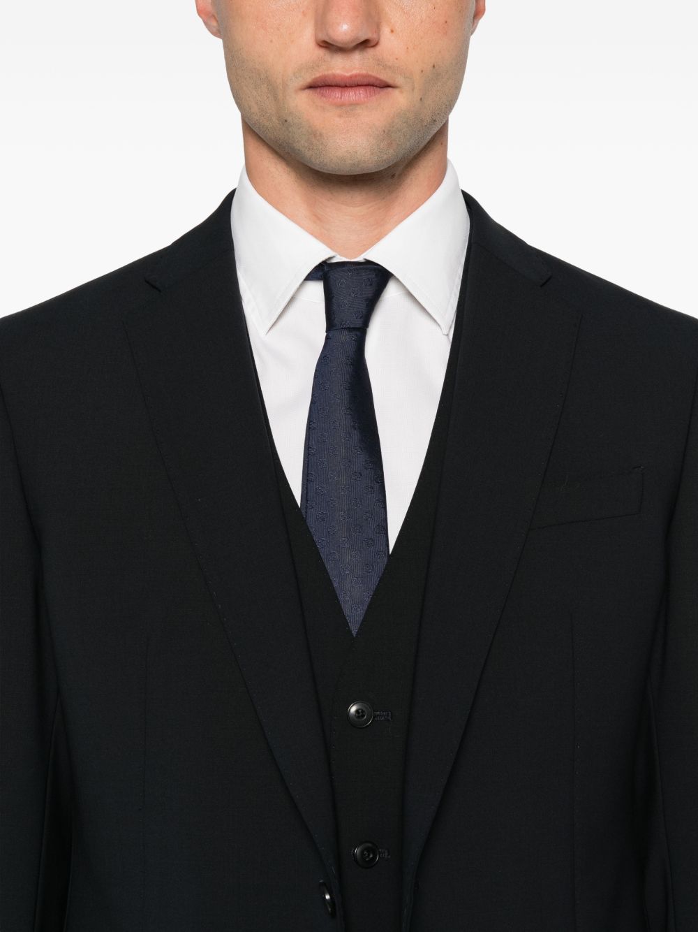 Emporio Armani EM002093 completo nero uomo