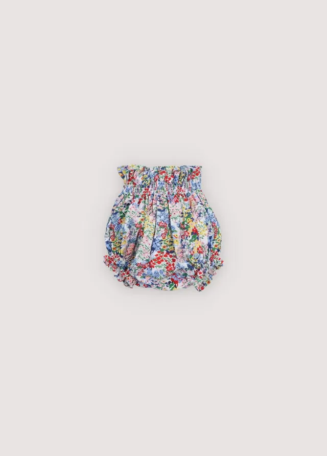 The New Society Verbena Baby Bloomer mutandina floreale cotone