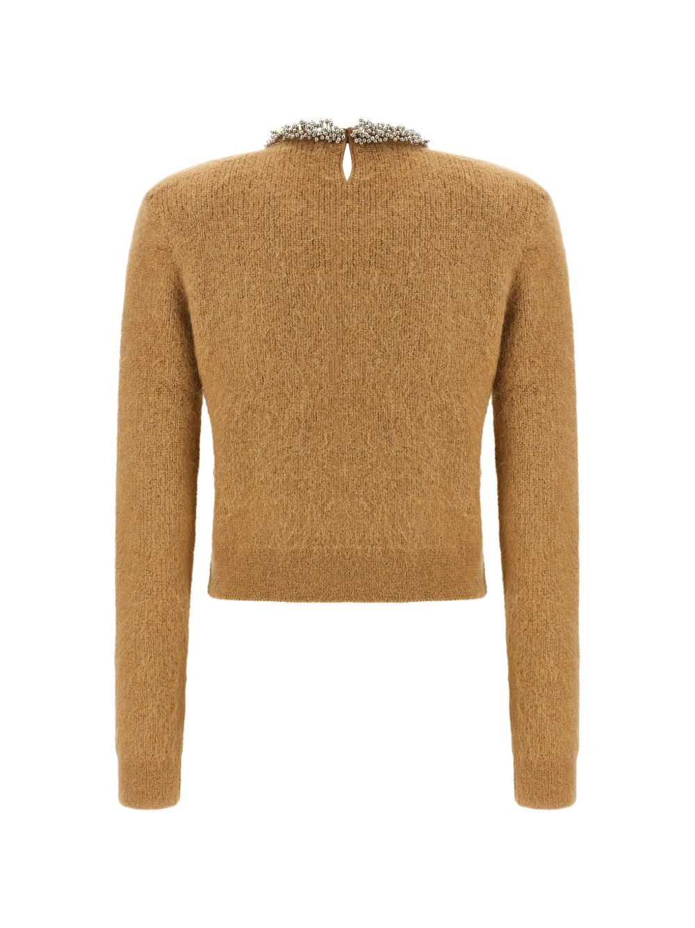 Self-Portrait AW26-094T maglia donna marrone