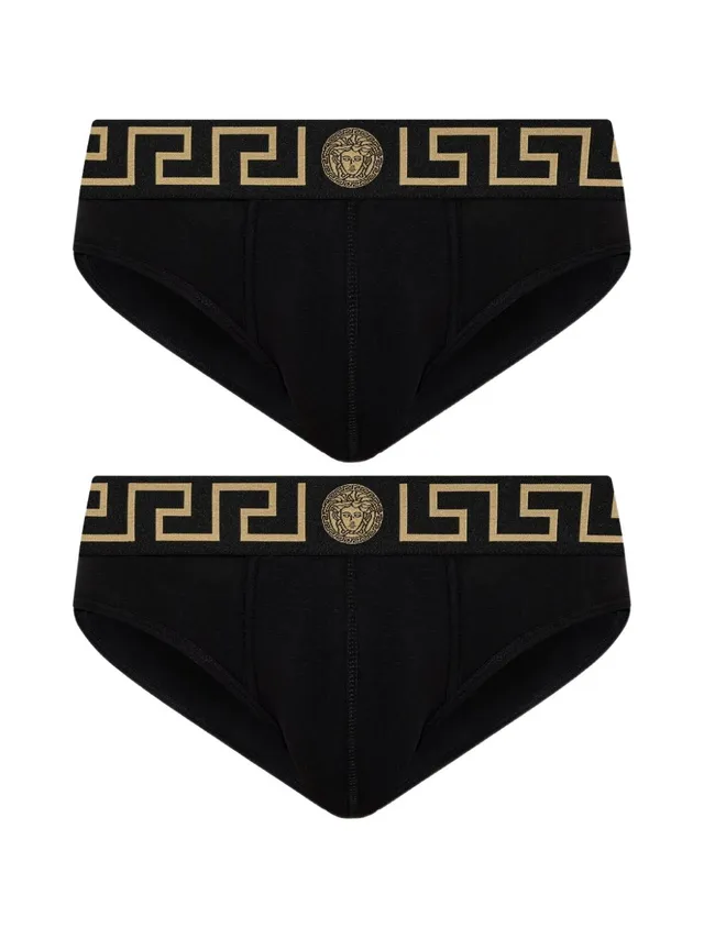 Versace AU10180 maglia intima nero uomo