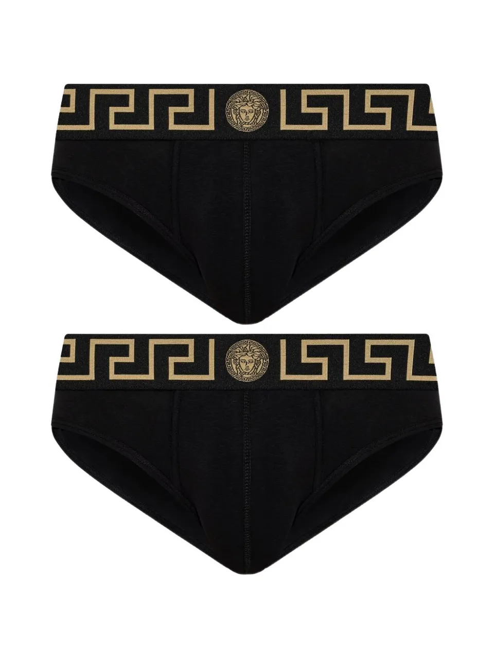 Versace AU10180 maglia intima nero uomo
