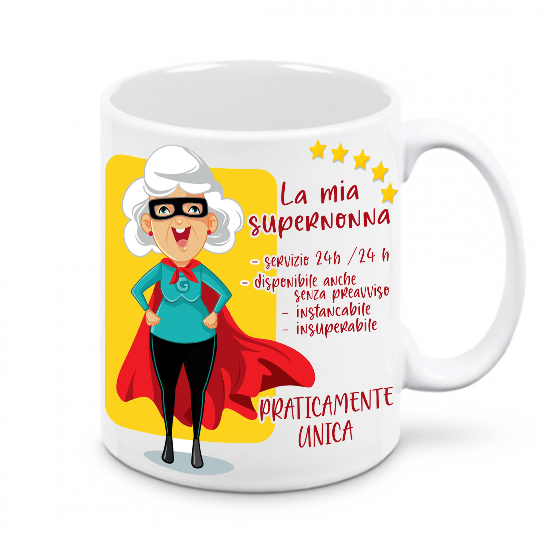 Mr. Gadgets Super Nonni tazza ceramica microonde