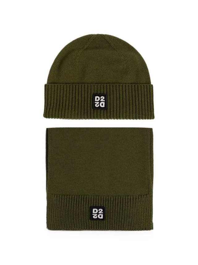 Dsquared2 GBM0004 guanti militare UNI uomo