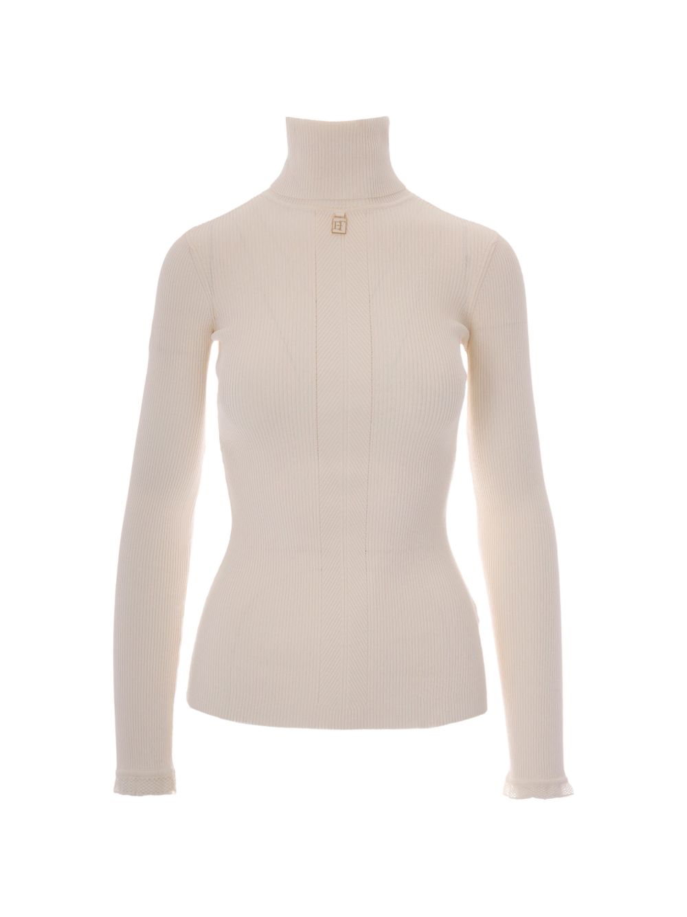 Elisabetta Franchi MK22B66E2 maglia burro