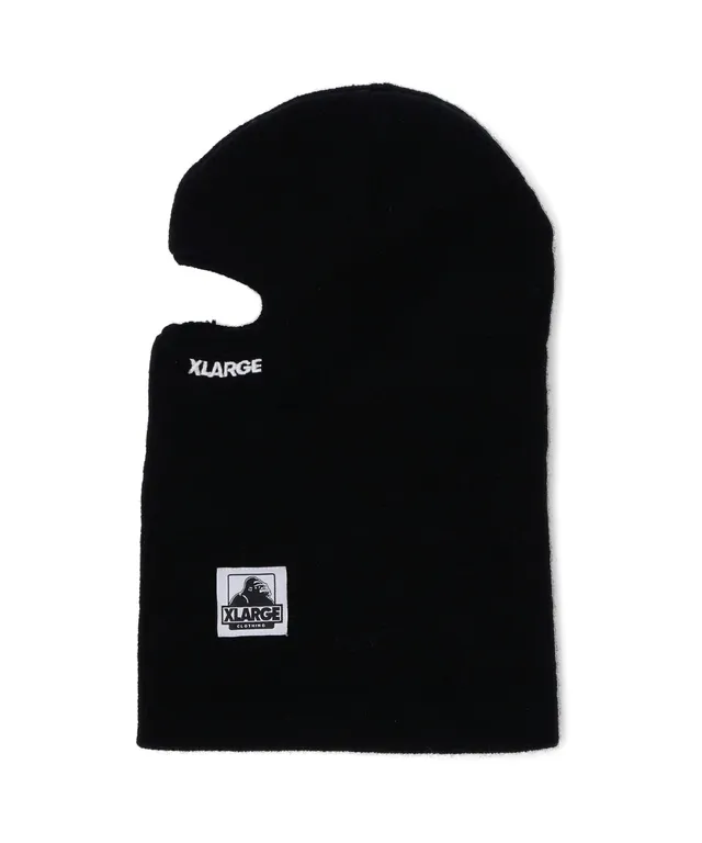 X-Large Balaclava passamontagna nero in acrilico