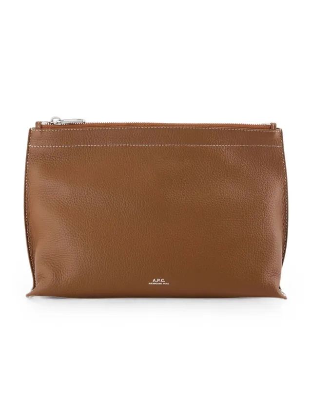A.P.C. PXCBC F63023CAD Portafoglio Noisette