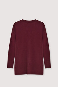 The New Society Agatha cardigan donna viola cashmere