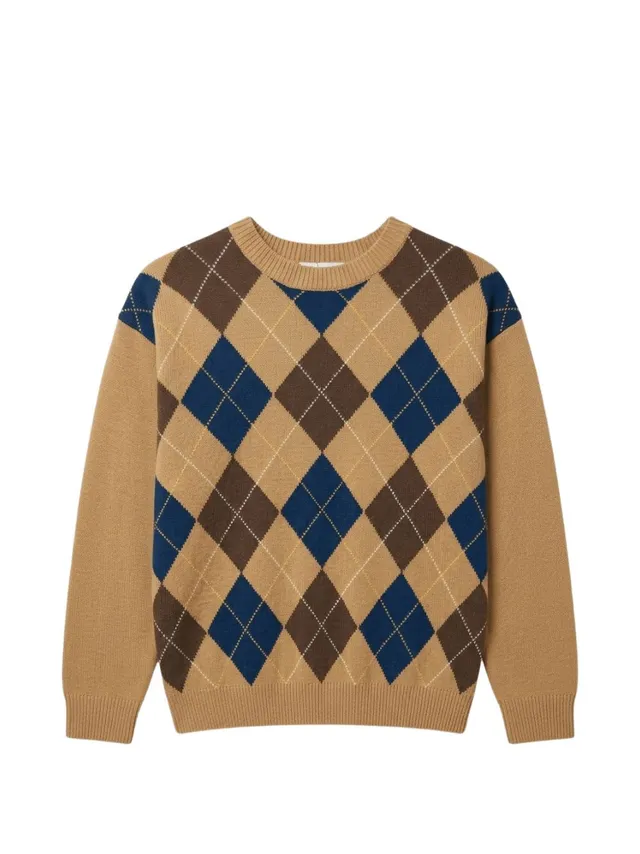 Dunst UDSW6C116I2 maglia uomo camel beige casual