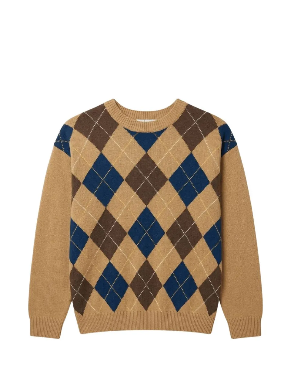 Dunst UDSW6C116I2 maglia uomo camel beige casual