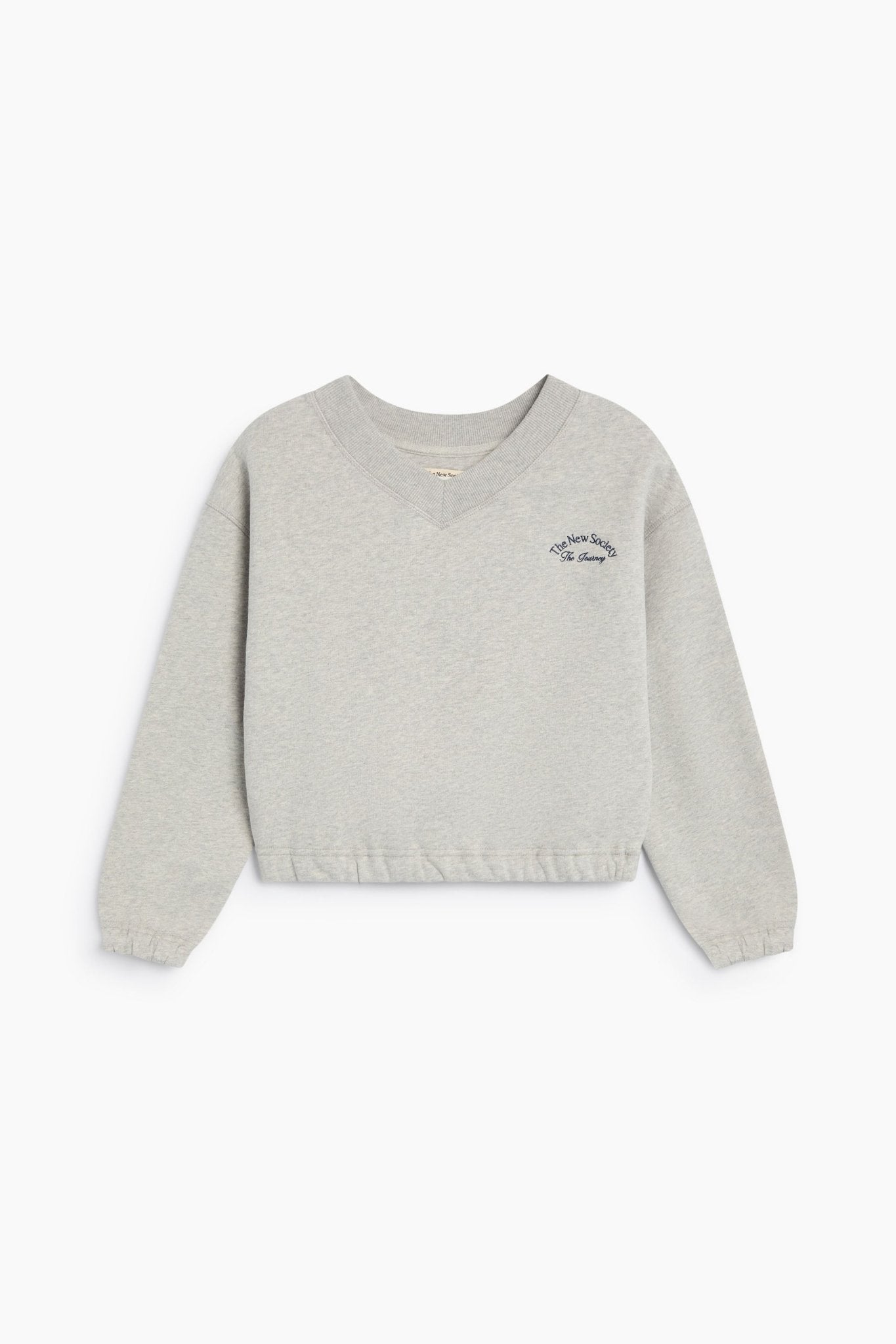 The New Society Mochi felpa teen cotone cropped