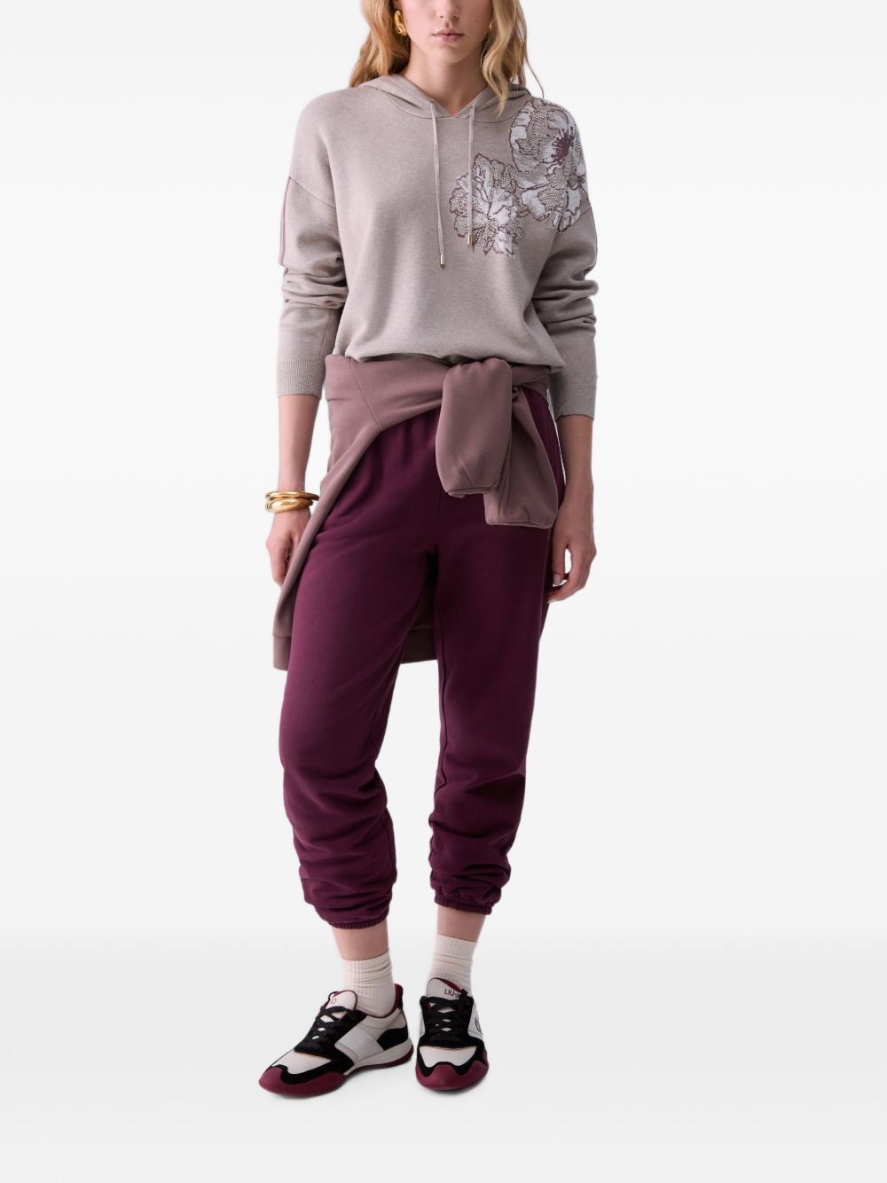 Liu Jo Sport TF6092MS49I maglia bulldog lana