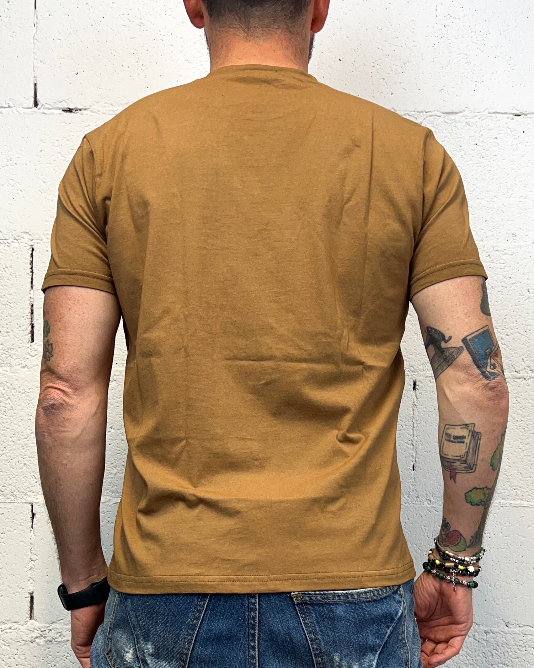 ONLYONE Dropin Hawaii t-shirt marrone brown