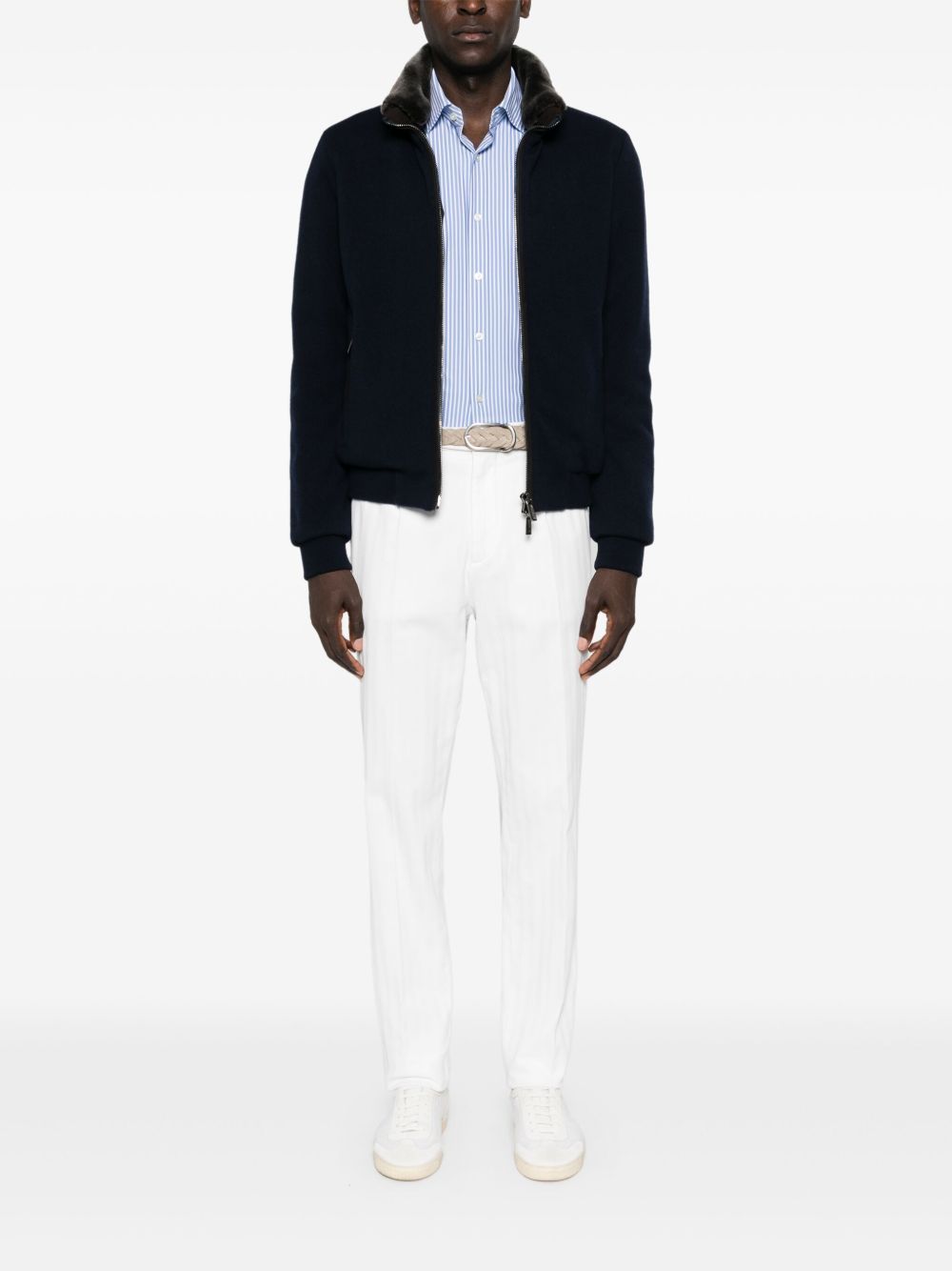 Moorer MOUBO100097 Felpa Uomo Blu