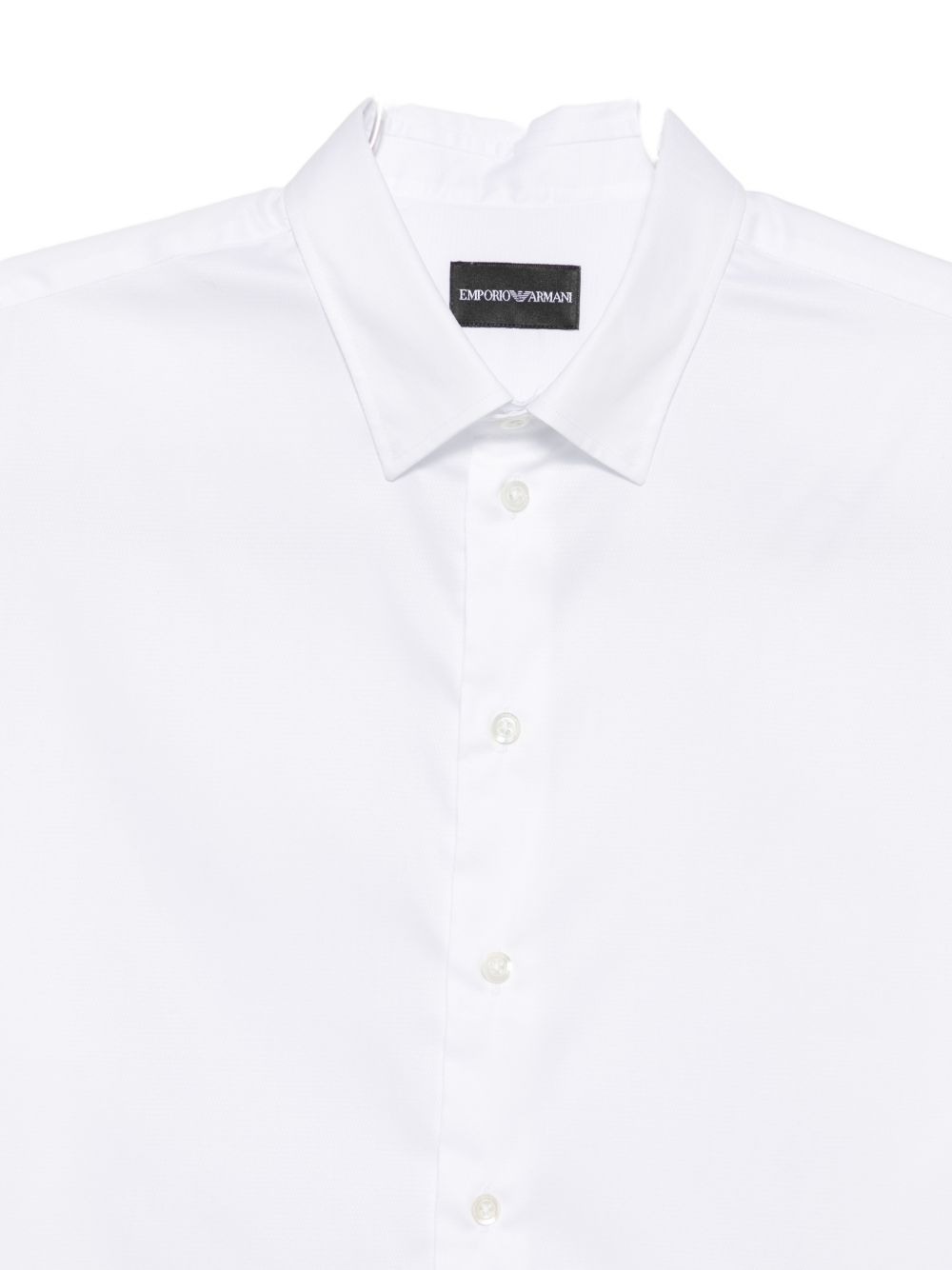 Emporio Armani EM007373 camicia uomo bianca cotone