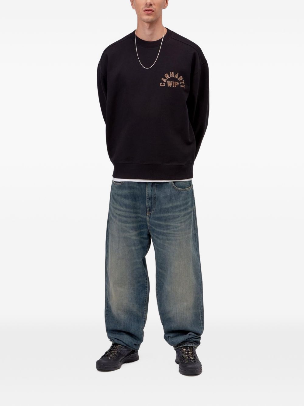 Carhartt I036728 010UBLUE jeans uomo blu versatile