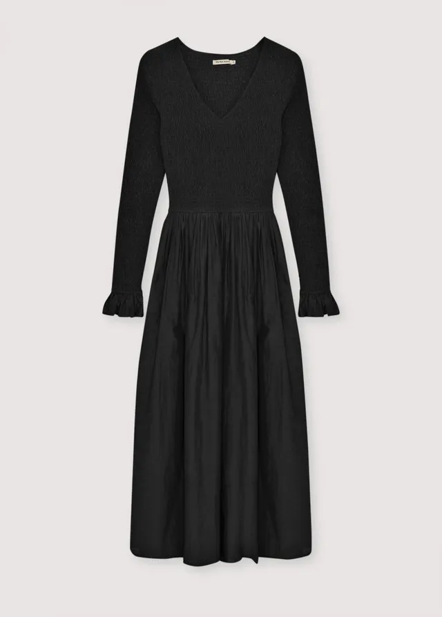 The New Society Luly Vestito Donna Cotone Eclipse Noir