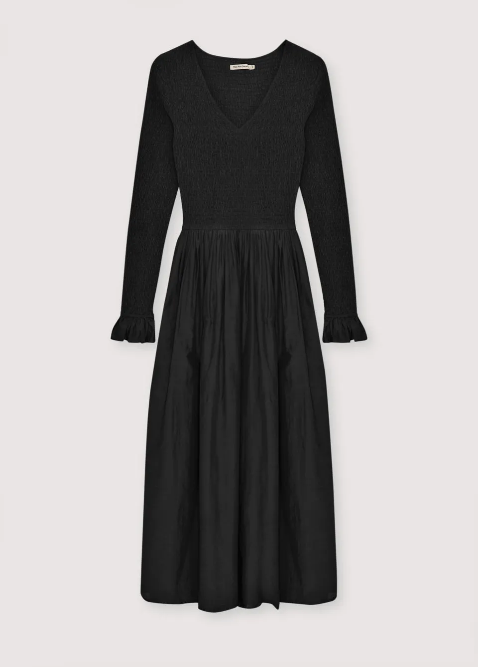 The New Society Luly Vestito Donna Cotone Eclipse Noir