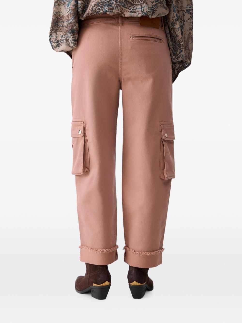 LIU JO Black CF6227T1819 pantaloni nude skin
