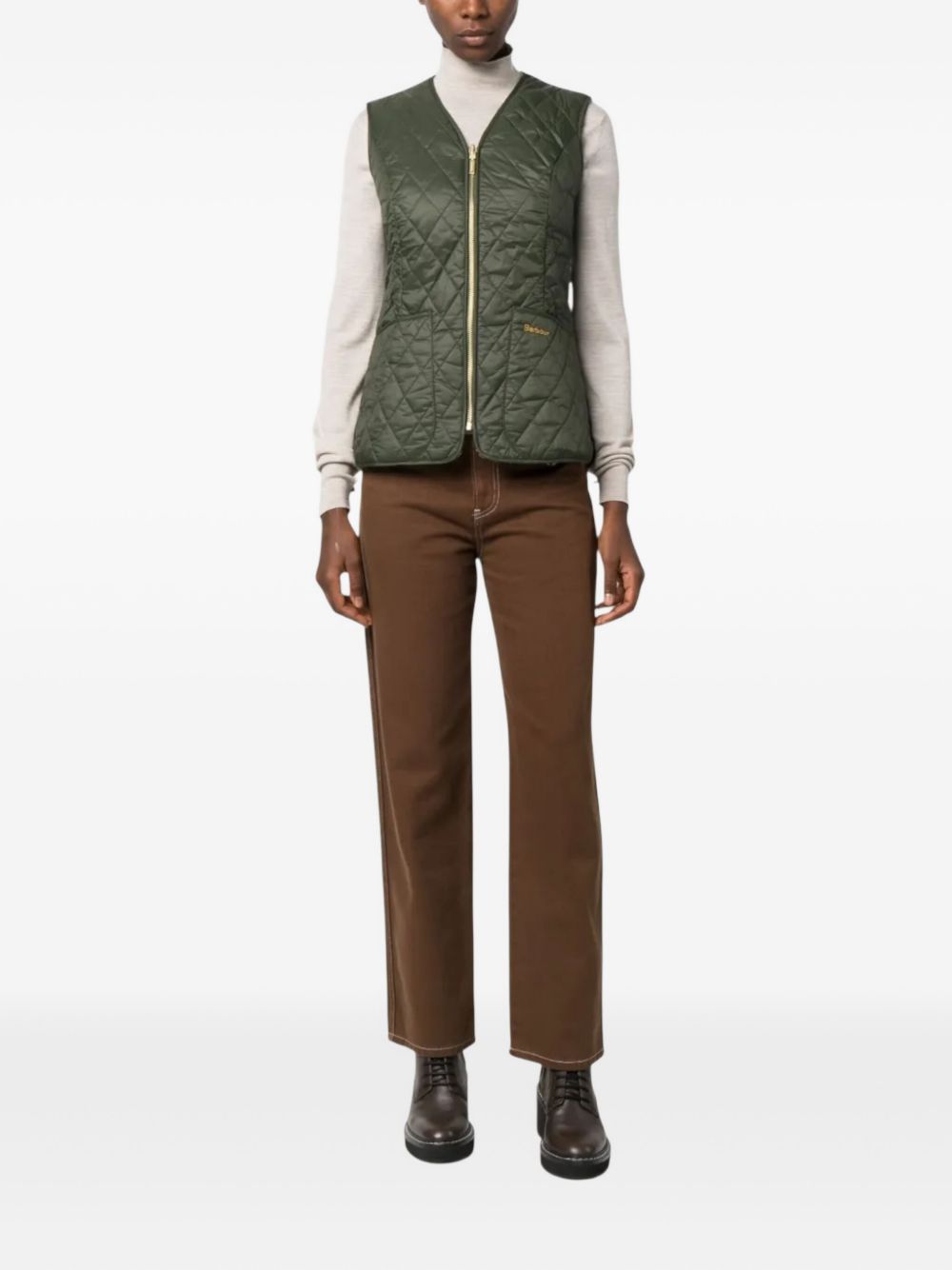 Barbour LLI0013 giubbotto olive donna