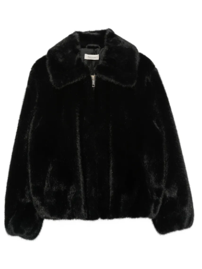 Twinset Girl 262GJ2040 giubbotto nero