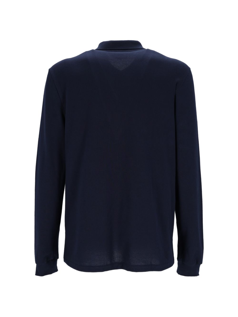 Lacoste L1312 polo manica lunga blu navy cotone