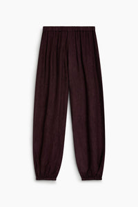 The New Society Halo Pantaloni Donna Viscosa Bordeaux