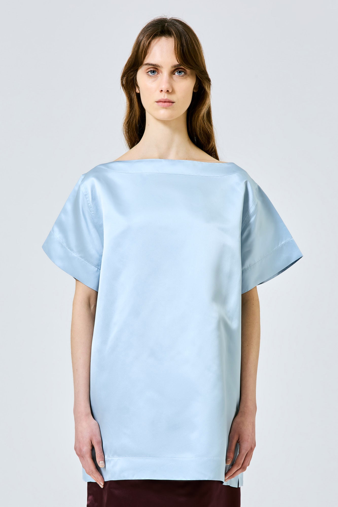 Sa Su Phi Valentina vestito t-shirt azzurro taglia 38