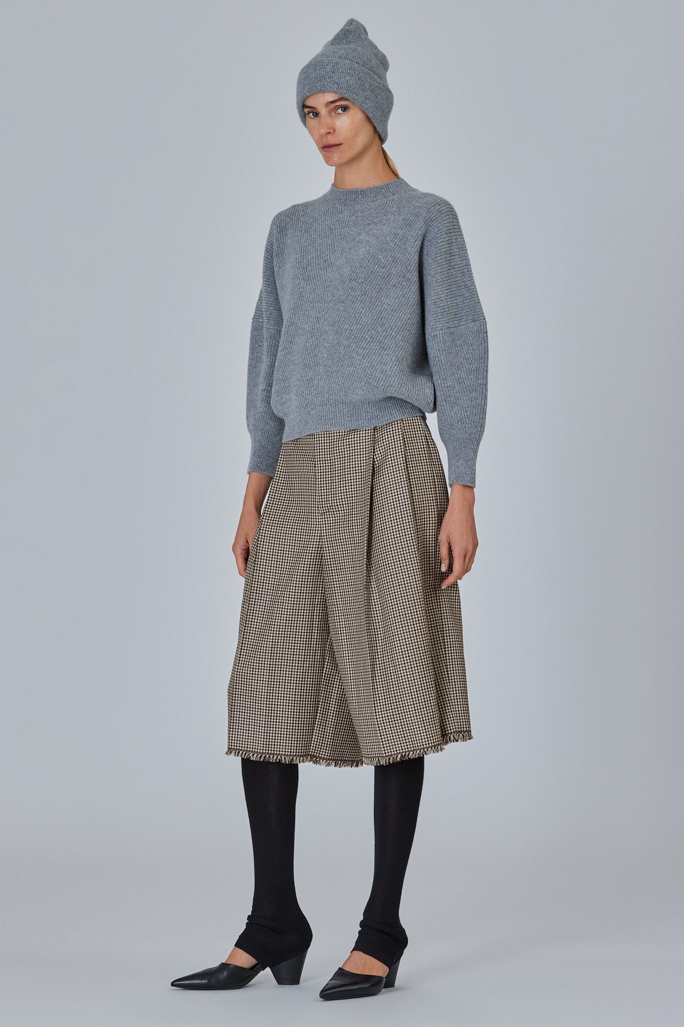 Sa Su Phi Mina maglione tre quarti cashmere pipistrello
